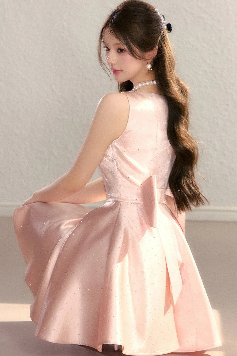 Glitter Princess A-Line Slip Dress