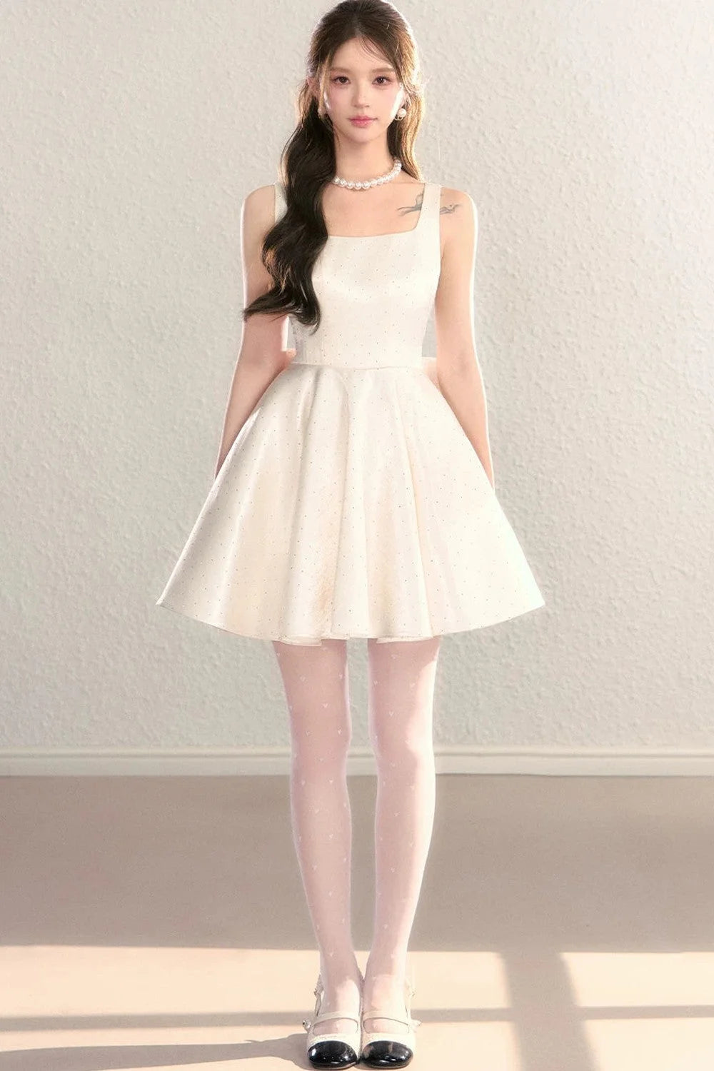 Glitter Princess A-Line Slip Dress