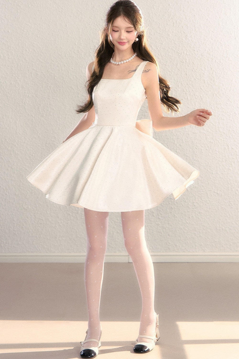 Glitter Princess A-Line Slip Dress