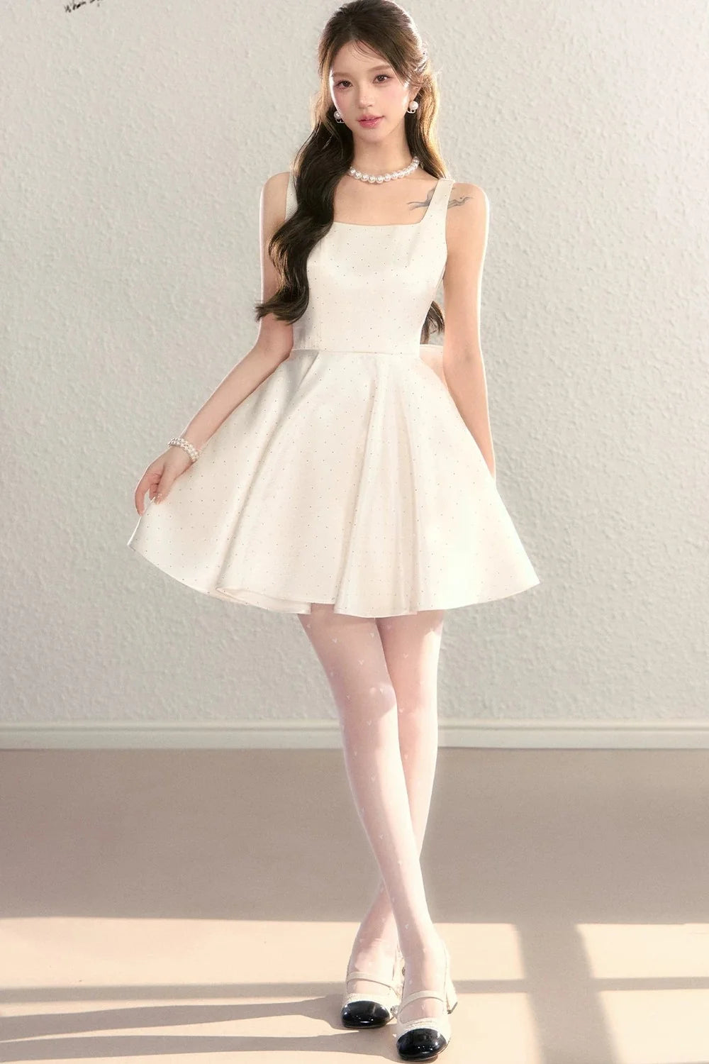 Glitter Princess A-Line Slip Dress