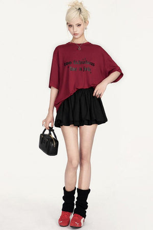Glitter Street Loose T-Shirt