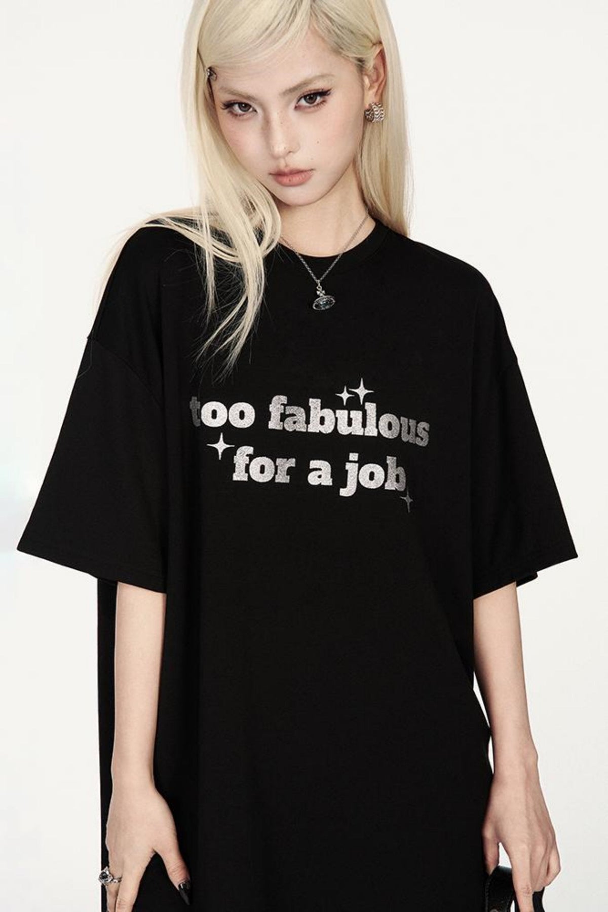 Glitter Street Loose T-Shirt