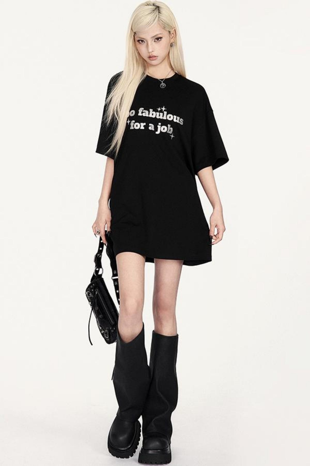 Glitter Street Loose T-Shirt