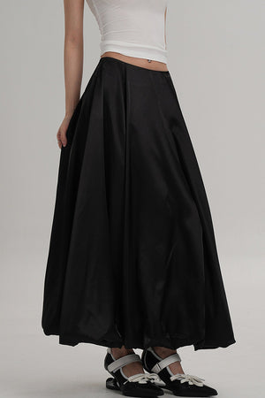 Glossy Umbrella Skirt