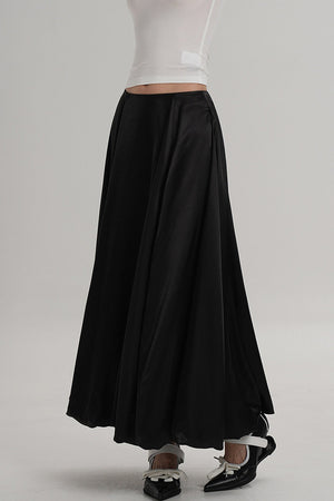 Glossy Umbrella Skirt