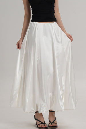 Glossy Umbrella Skirt
