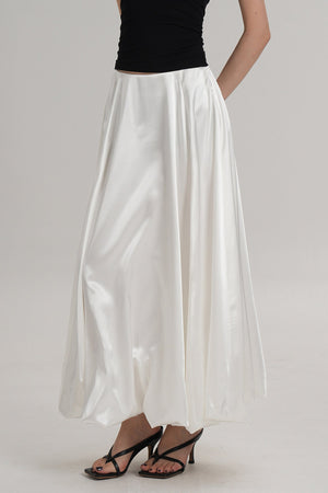 Glossy Umbrella Skirt