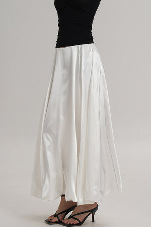Glossy Umbrella Skirt