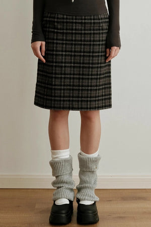 Gold Label Knitted Wool Blend Calf Sock Cover