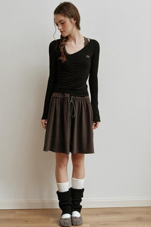 Gold Label Knitted Wool Blend Calf Sock Cover