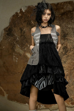 Gothic Sleeveless Halter Top