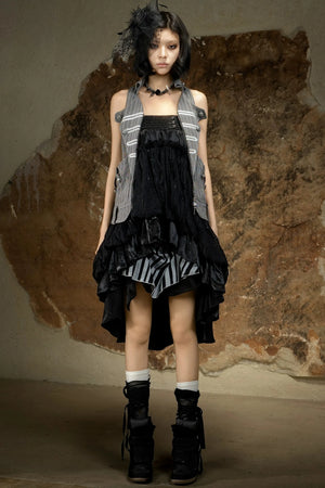 Gothic Sleeveless Halter Top