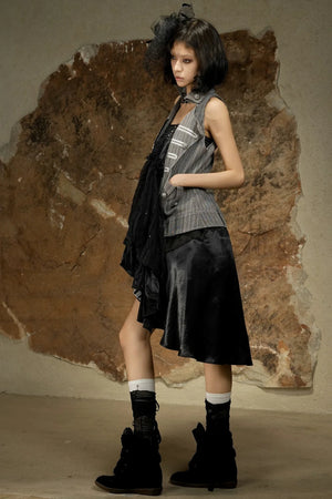 Gothic Sleeveless Halter Top