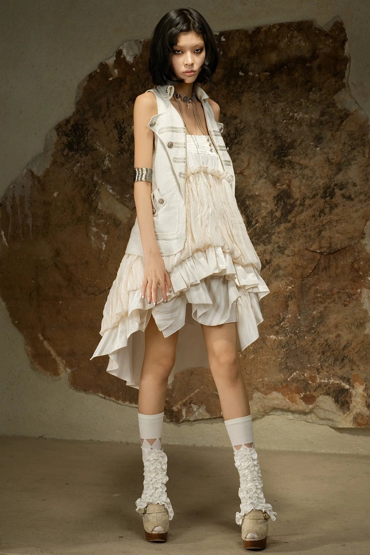 Gothic Sleeveless Halter Top