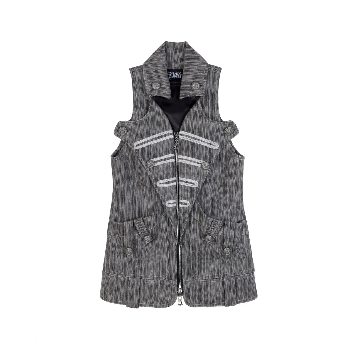 Gothic Sleeveless Halter Top