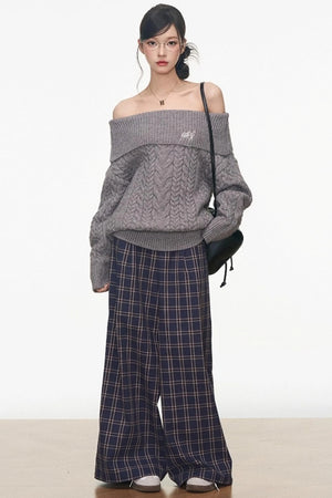 Gray Sweater Set-Up