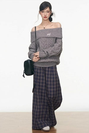 Gray Sweater Set-Up