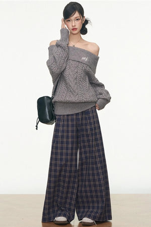 Gray Sweater Set-Up