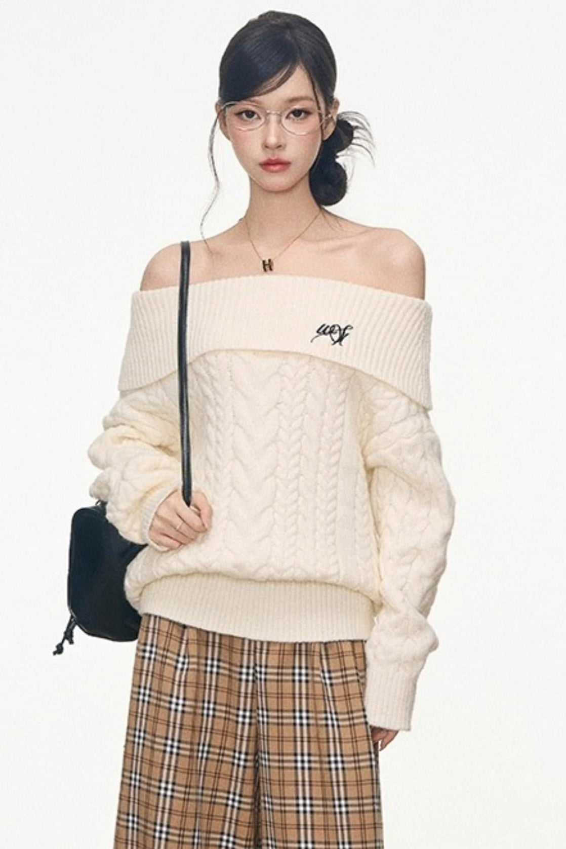 Gray Sweater Set-Up