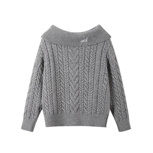 Gray Sweater Set-Up