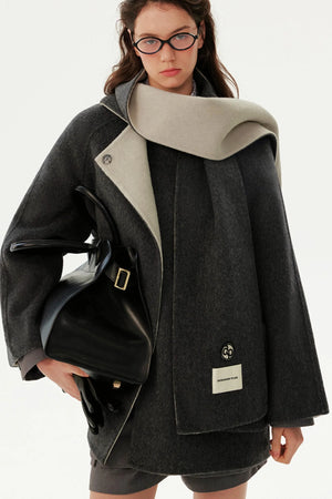 Gray Tweed Coat