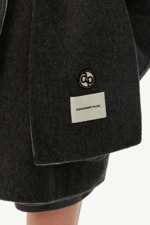 Gray Tweed Coat