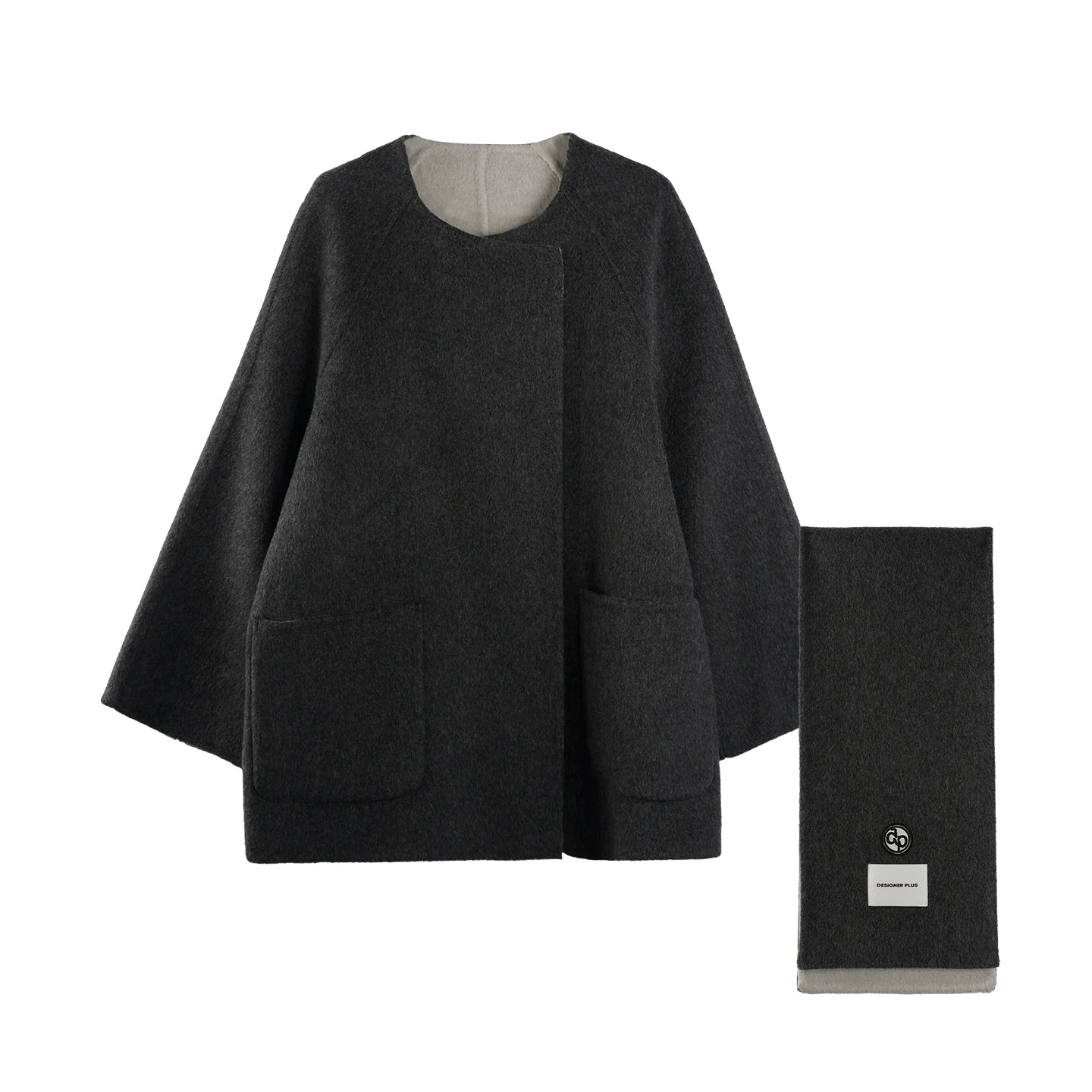 Gray Tweed Coat