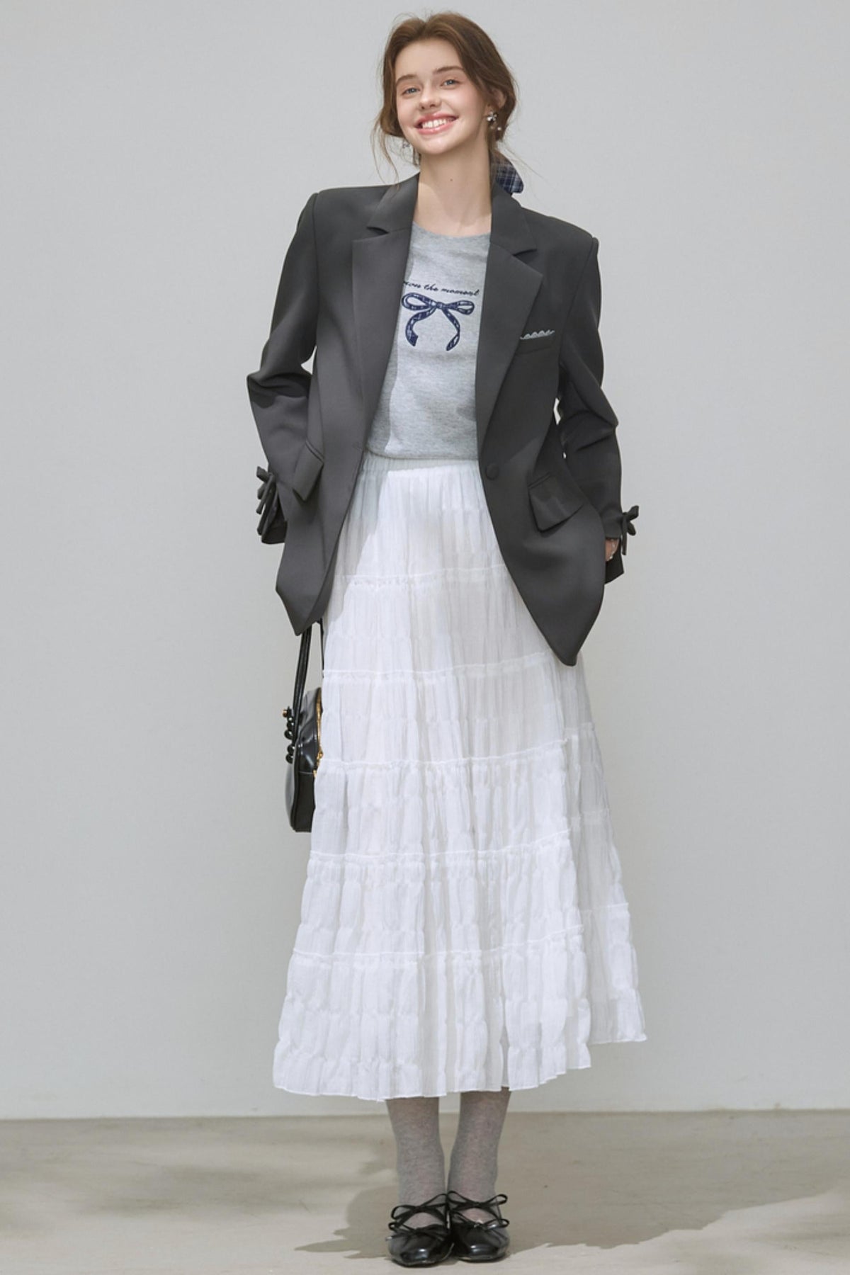 Gray Womens Blazer