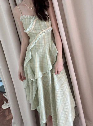 Green Floral Dress
