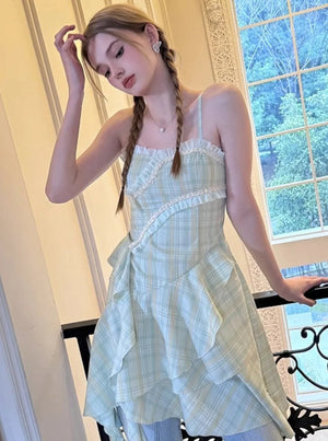 Green Floral Dress