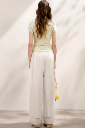 Green-Yellow Layered Tee