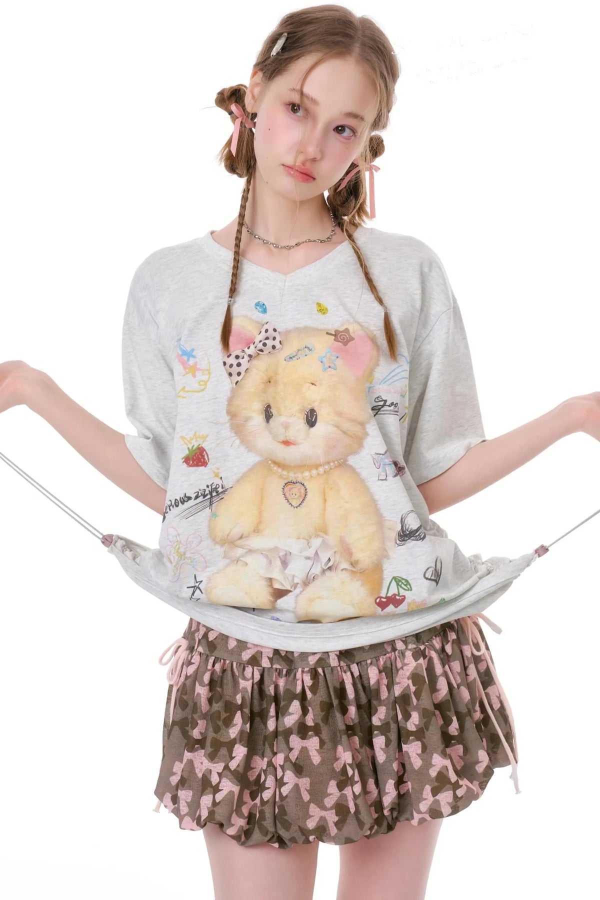 Gummy Bear V-Neck T-Shirt