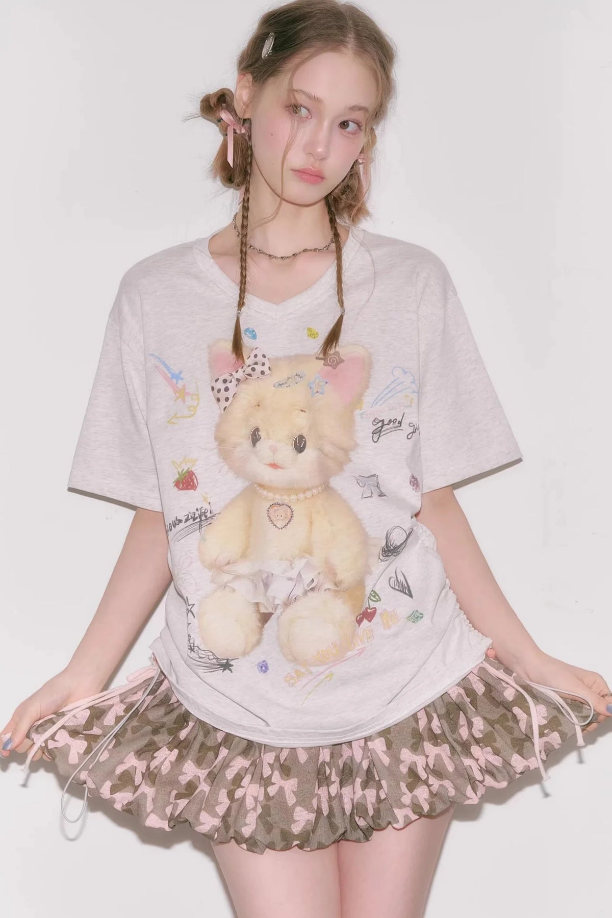 Gummy Bear V-Neck T-Shirt