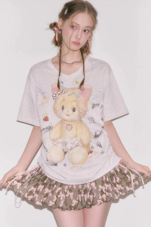 Gummy Bear V-Neck T-Shirt