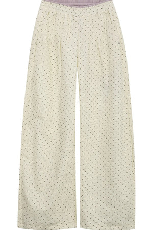 Halter Color-Blocked Camisole and Trousers Set-Up