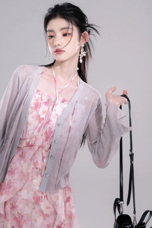 Halter Floral Dress