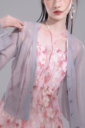 Halter Floral Dress