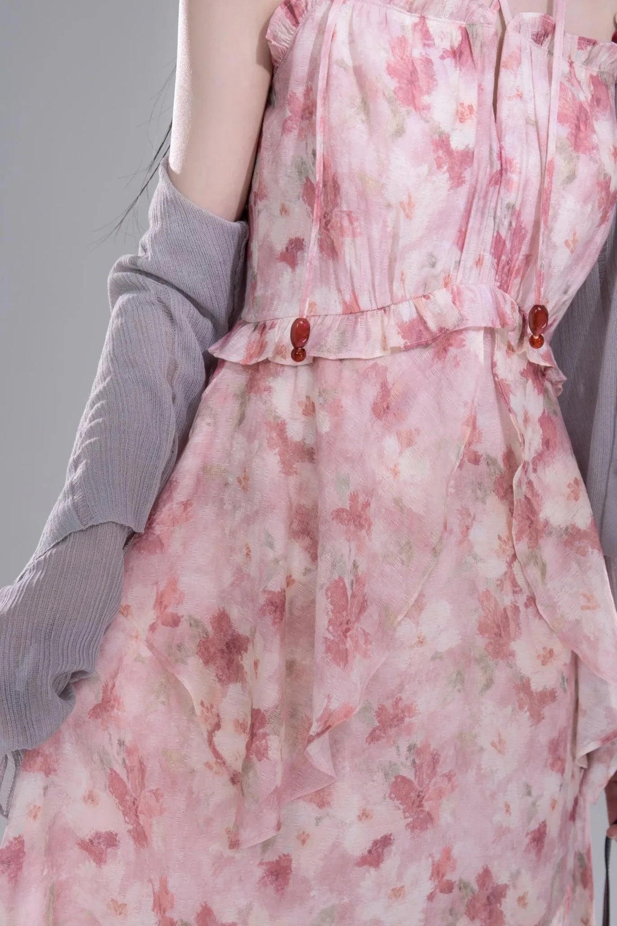 Halter Floral Dress