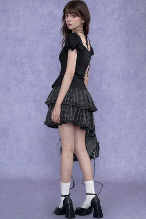 Halter Neck Academy Style Dress
