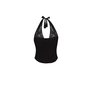 Halter Neck Fishbone Top