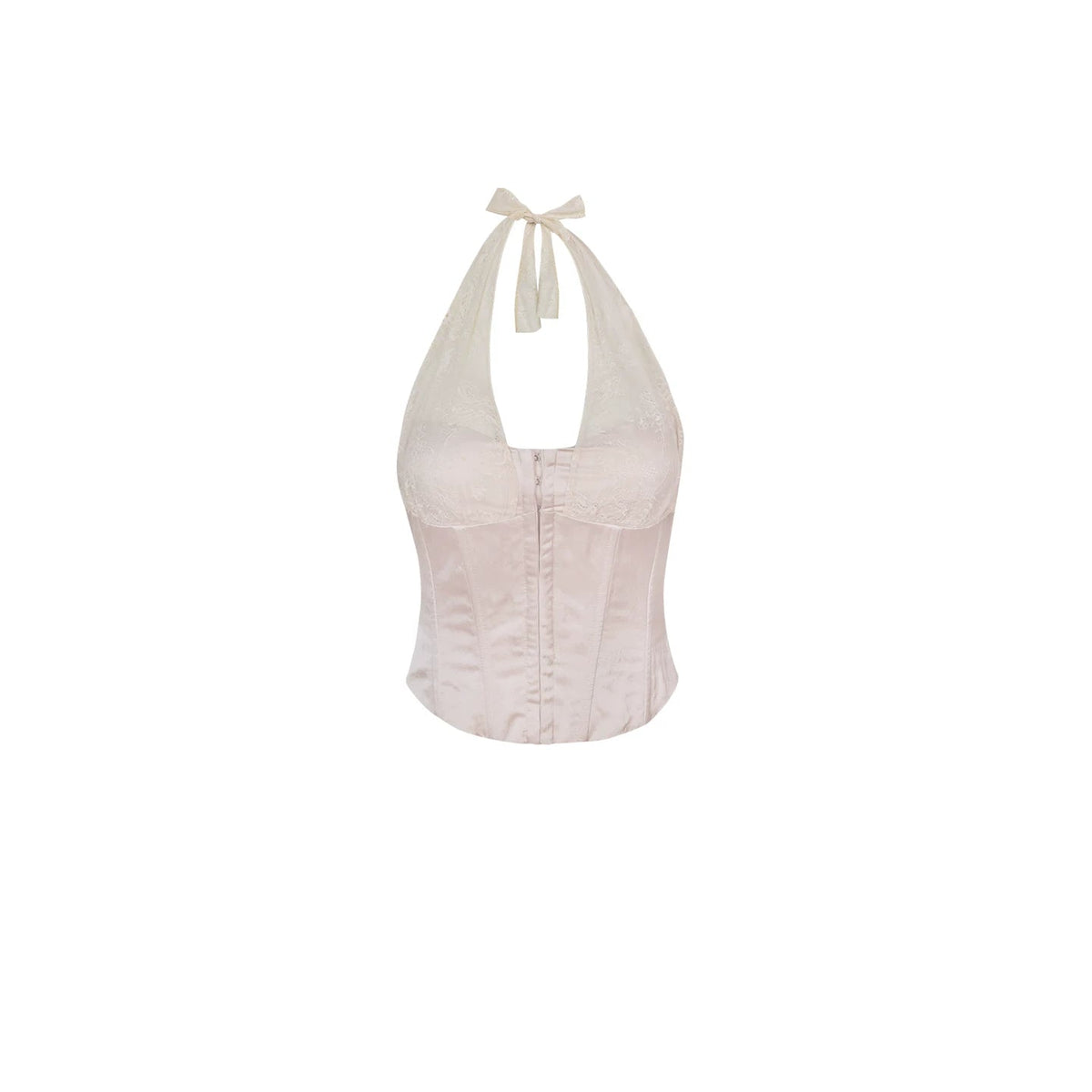 Halter Neck Fishbone Top