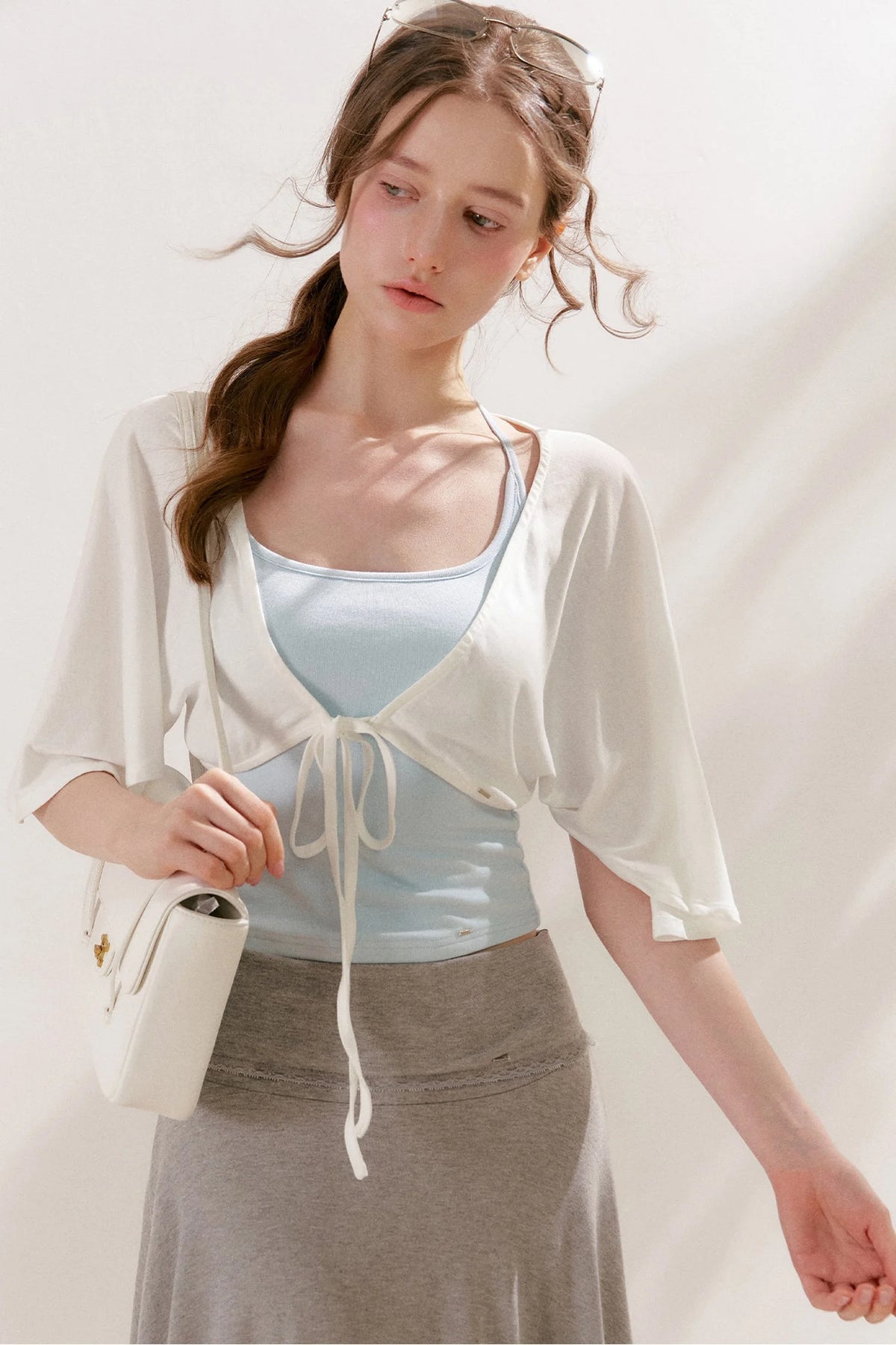 Halter Neck Padded Tank Top Set-Up
