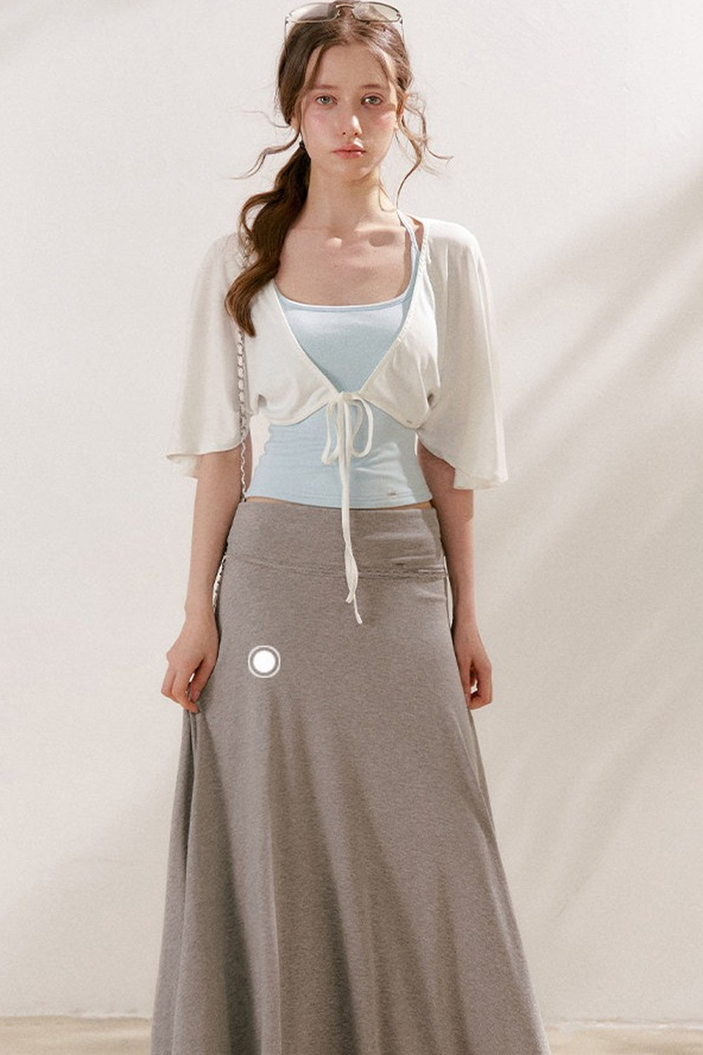 Halter Neck Padded Tank Top Set-Up