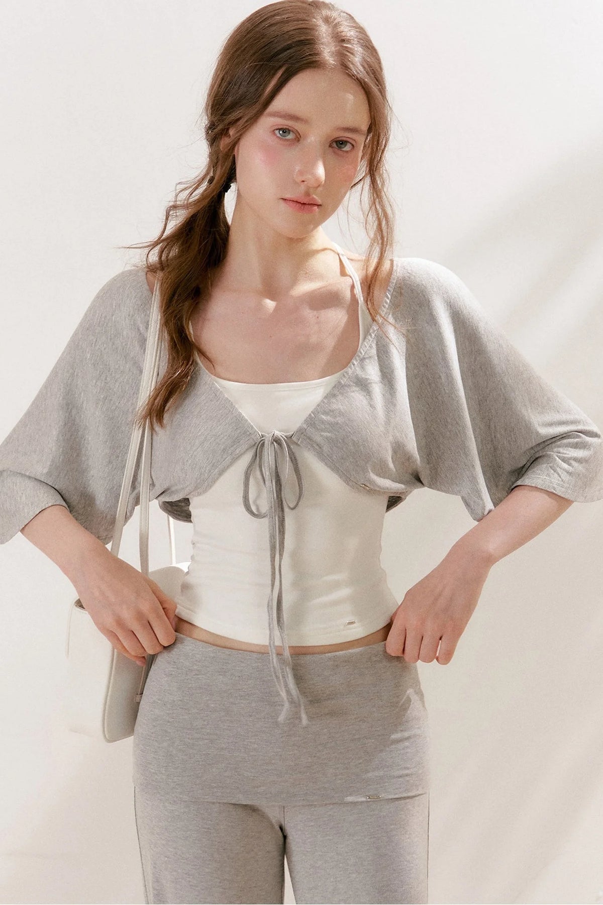 Halter Neck Padded Tank Top Set-Up