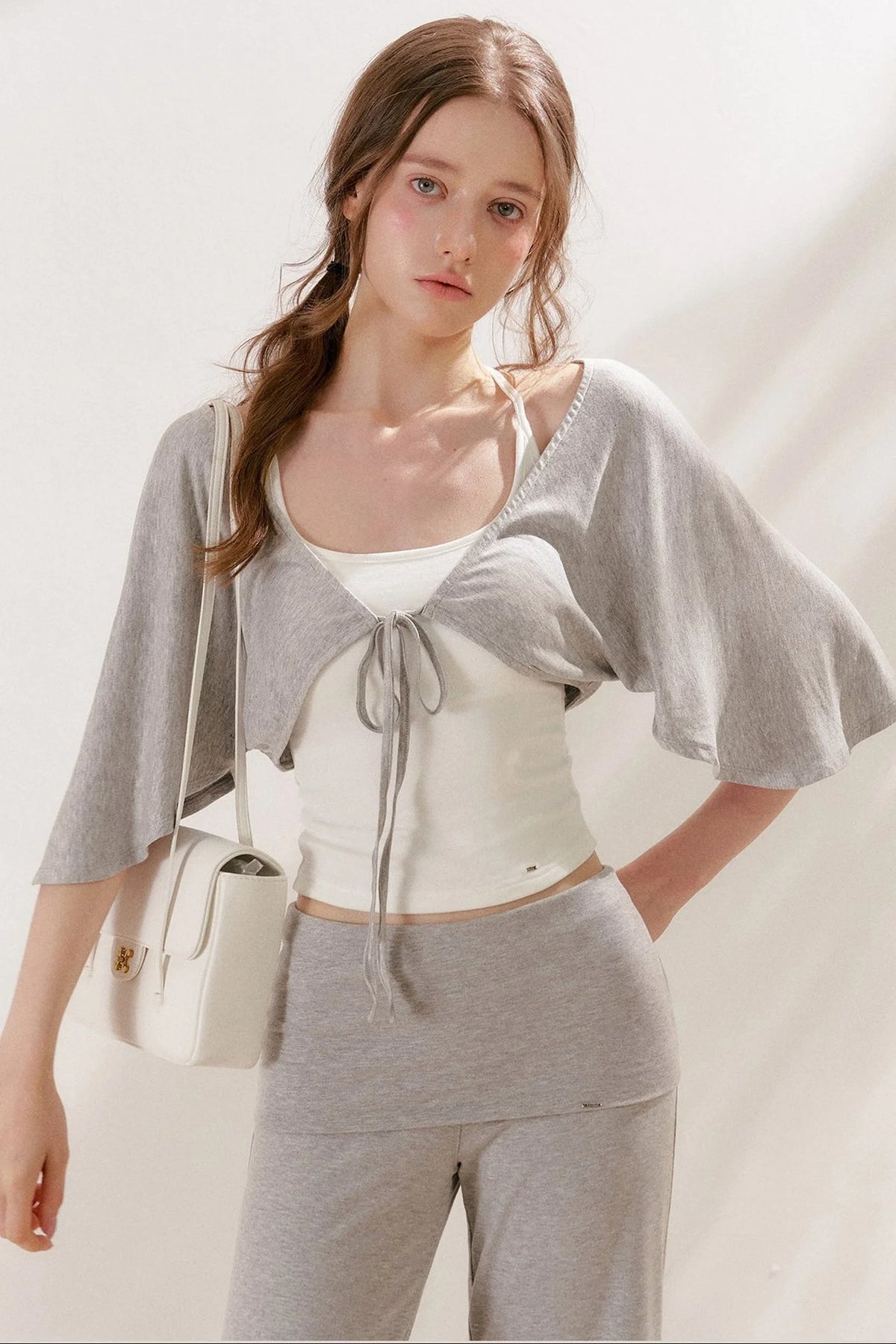 Halter Neck Padded Tank Top Set-Up