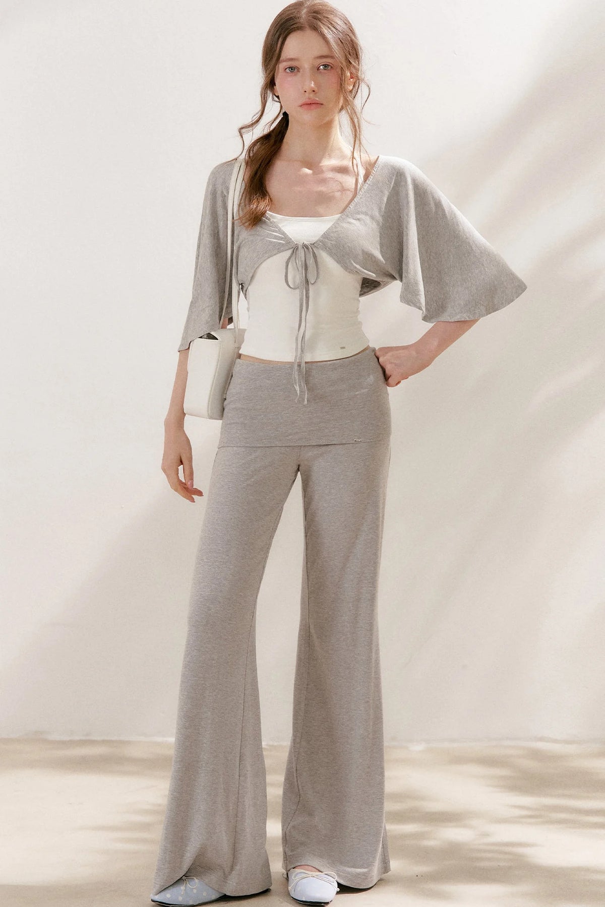 Halter Neck Padded Tank Top Set-Up