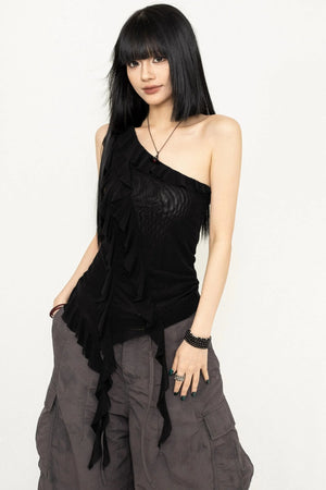 Halter Ruffle Top