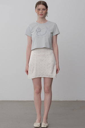 Hand-Painted Cotton Tee