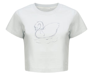 Hand-Painted Cotton Tee