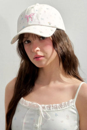 Hand-Painted Floral Sun Hat